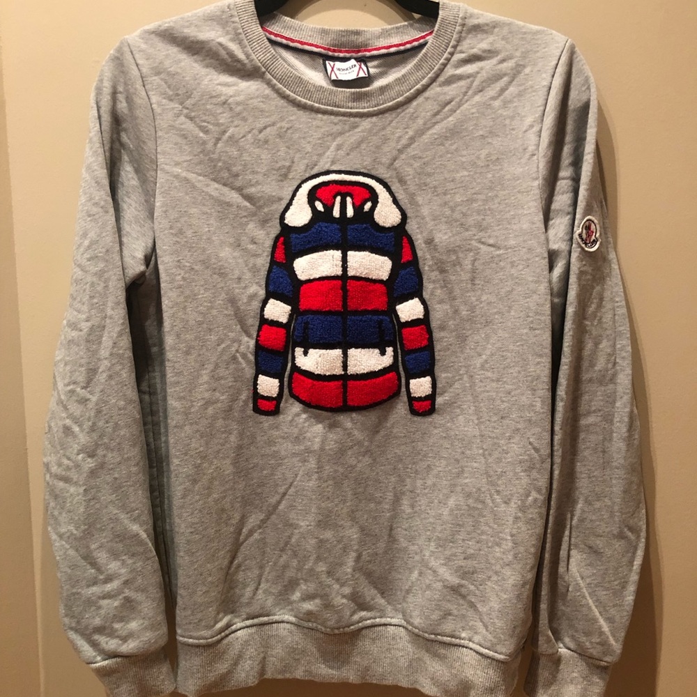 Moncler sweatshirt pre-loved